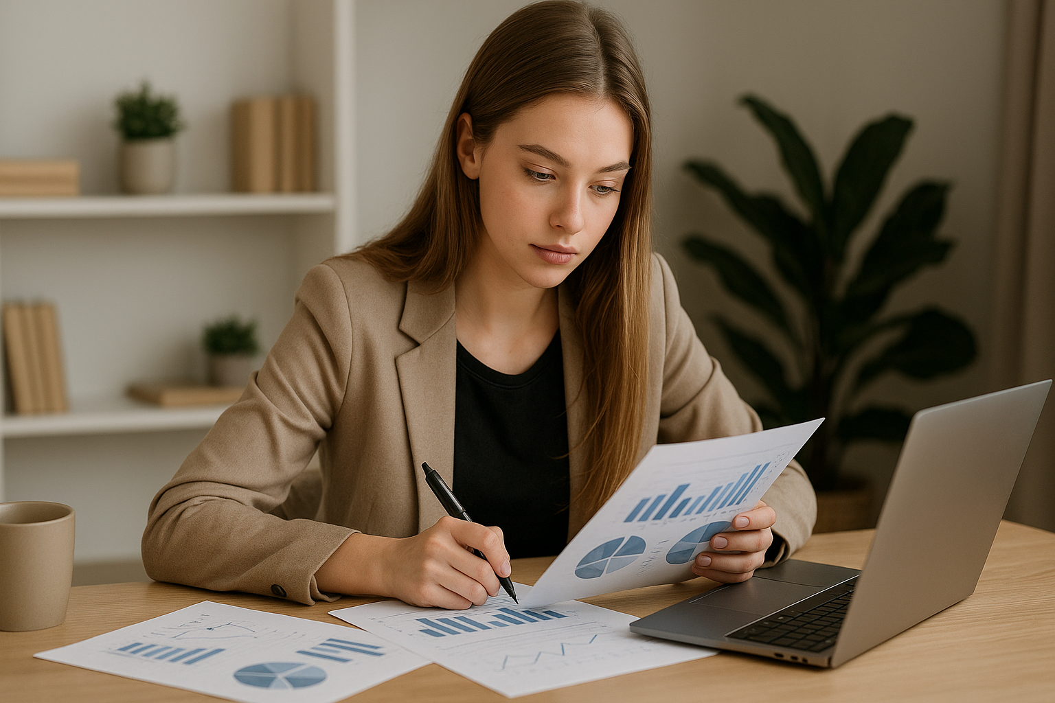 ステップ4のイメージ：投稿データ分析やAIツールを活用した検証と改善サイクルの概念図